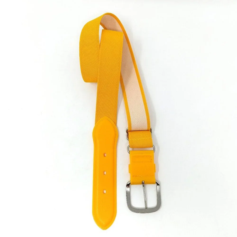 Yellow Adjustable Stretchy Adidas Kids Belt